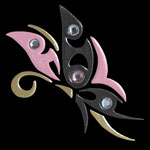 tp01sTattoo Pink S Butterfly